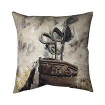 Golf 2025 throw pillows